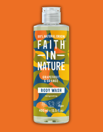 Αφρόλουτρο Γκρέϊπφρουτ & Πορτοκάλι (400ml) Faith In Nature