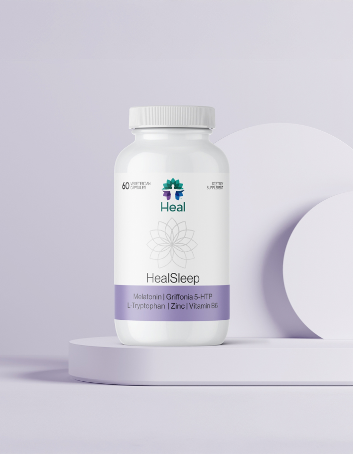 'Heal Sleep' με Μελατονίνη, Γκριφόνια & L-Τρυπτοφάνη (60καψ) Heal
