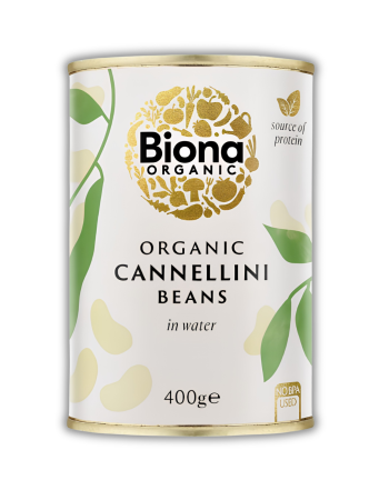 Έτοιμα Φασόλια Cannellini (400γρ) Biona