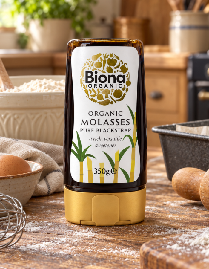 Βιολογική Μελάσα Τριπλής Απόσταξης 'Blackstrap' (350γρ) Biona