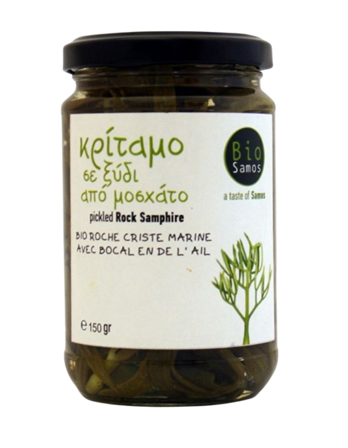Βιολογικό Κρίταμο σε Ξύδι από Μοσχάτο (150γρ) Biosamos