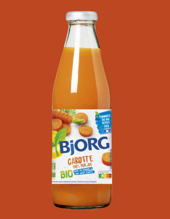 Χυμός Καρότου Χωρίς Προσθήκη Ζάχαρης (750ml) Bjorg