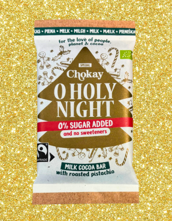 Σοκολάτα Γάλακτος με Αλατισμένο Φιστίκι 'O Holy Night' (70γρ) Chokay
