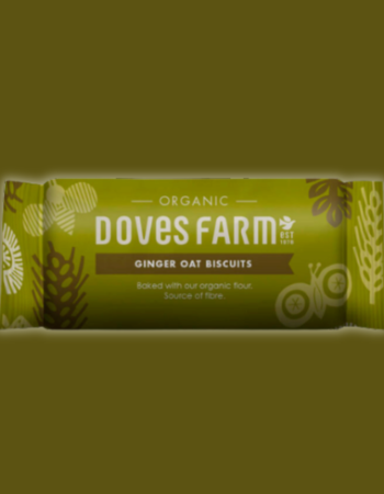 Μπισκότα Βρώμης με Τζίντζερ (200γρ) Doves Farm