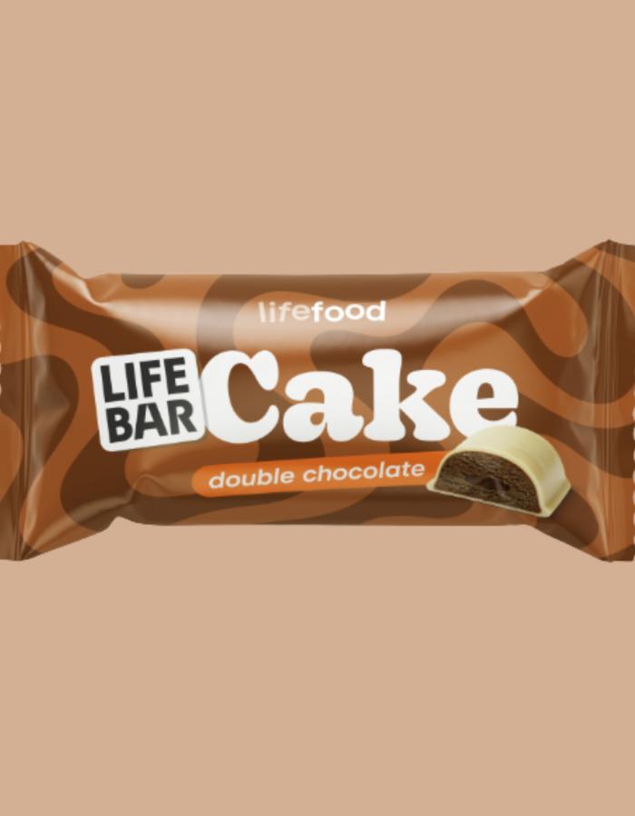 Lifebar 'Cake' Double Chocolate ΧΓΛ (35γρ) Lifefood