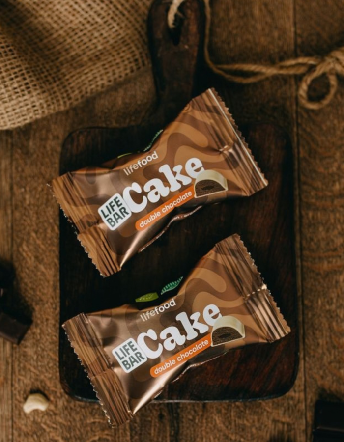 Lifebar 'Cake' Double Chocolate ΧΓΛ (35γρ) Lifefood