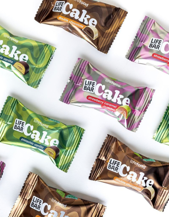 Lifebar 'Cake' Φυστίκι/Βανίλια ΧΓΛ (35γρ) Lifefood
