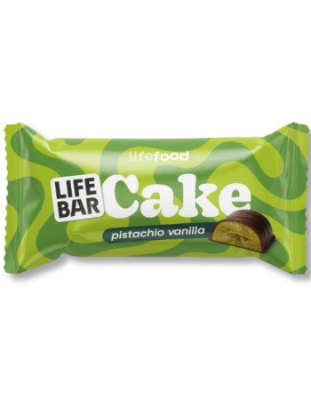 Lifebar 'Cake' Φυστίκι/Βανίλια ΧΓΛ (35γρ) Lifefood