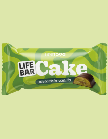 Lifebar 'Cake' Φυστίκι/Βανίλια ΧΓΛ (35γρ) Lifefood