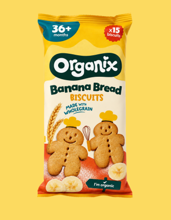 Μπισκότα Banana Bread (135γρ) Organix