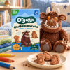 Βιολογικά Μπισκότα με Κακάο & Βανίλια 'Gruffalo' +12μ (5x20γρ) Organix