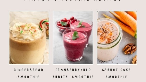 Χριστουγεννιάτικες Συνταγές Smoothie