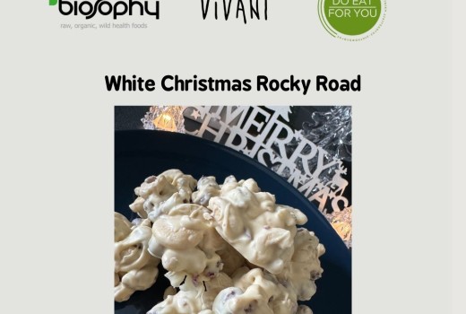 White Christmas Rocky Roads: Το τέλειο γλυκό για την υποδοχή του 2025