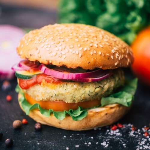 Μπιφτέκια Κινόα & Ρεβιθιού Χωρίς Γλουτένη & Vegan