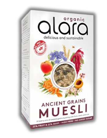 Μούσλι 'Ancient Grains' με Αρχαίους Σπόρους - Χωρίς Ζάχαρη (450γρ) Alara