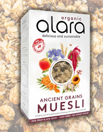 Μούσλι 'Ancient Grains' με Αρχαίους Σπόρους - Χωρίς Ζάχαρη (450γρ) Alara