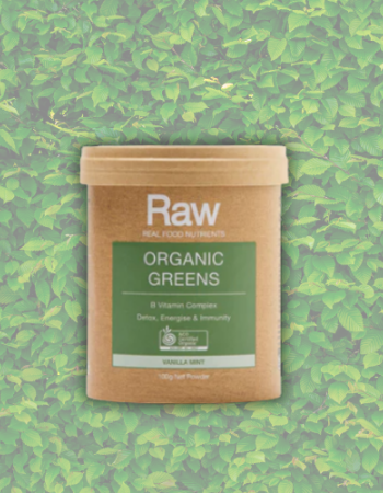 Βιολογικό Μείγμα Ωμών Πράσινων (Raw Organic Greens) (100gr) Amazonia