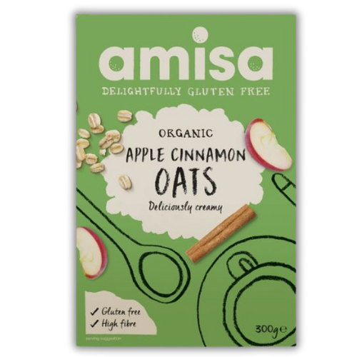 Μούσλι Βρώμης Με Μήλο & Κανέλα - ΧΓΛ (300gr) Amisa Μούσλι Βρώμης Με Μήλο & Κανέλα - ΧΓΛ (300gr) Amisa