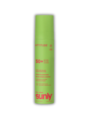 Αντιηλιακό Σπρέυ SPF50+ για παιδιά Καρπόυζι & Καρύδα (75ml) Attitude