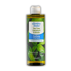 Εξισορροπιστικό Σαμπουάν κατά της Πιτυρίδας & Λιπαρότητας (250ml) Bamboo Smiles