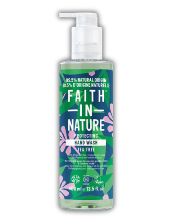 Κρεμοσάπουνο με έλαιο Τεϊόδενδρου (400ml) Faith in Nature
