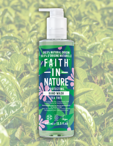Κρεμοσάπουνο με έλαιο Τεϊόδενδρου (400ml) Faith in Nature
