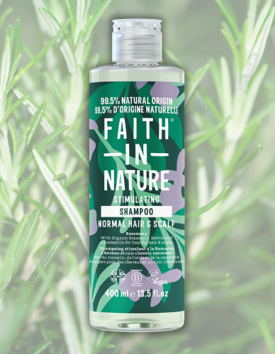 Σαμπουάν με βιολογικό Δενδρολίβανο (400ml) Faith in Nature