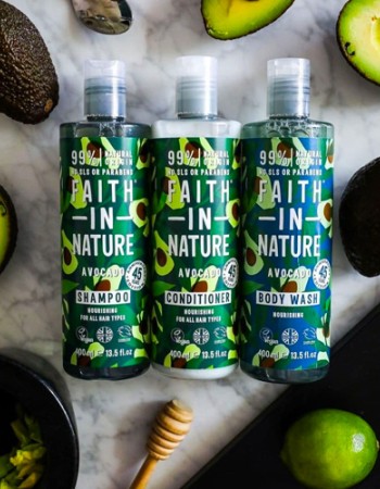 Αφρόλουτρο με Αβοκάντο (400ml) Faith in Nature