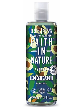 Αφρόλουτρο με Αβοκάντο (400ml) Faith in Nature