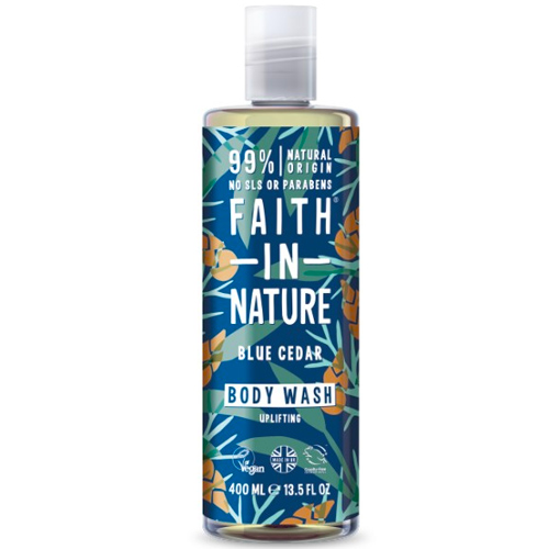 Αφρόλουτρο Μπλε Κέδρος (400ml) Faith in Nature