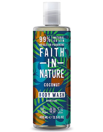 Αφρόλουτρο με Καρύδα (400ml) Faith in Nature