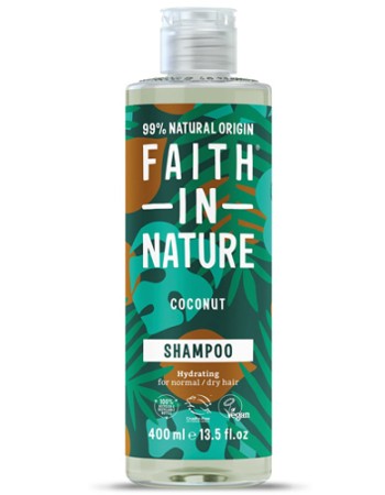 Σαμπουάν Καρύδα - Κανονικά/Ξηρά Μαλλιά (400ml) Faith in Nature