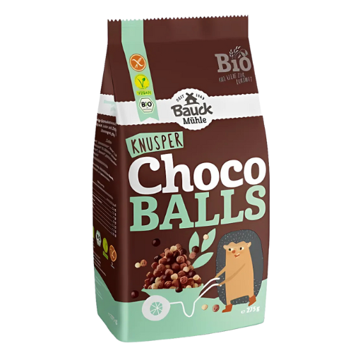 Vegan Μπαλίτσες με Μαύρη Σοκολάτα 'Choco Balls' - ΧΓΛ (275γρ) Bauckhof Vegan Μπαλίτσες με Μαύρη Σοκολάτα 'Choco Balls' - ΧΓΛ (275γρ) Bauckhof