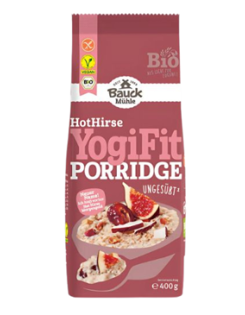 YogiFit Porridge από Κεχρί Ολικής Χ/ΓΛ (400γρ) Bauckhof
