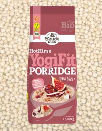 YogiFit Porridge από Κεχρί Ολικής Χ/ΓΛ (400γρ) Bauckhof