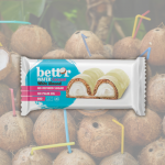 Γκοφρέτα με γέμιση καρύδα και λευκό αμύγδαλο (33γρ) Bett'r