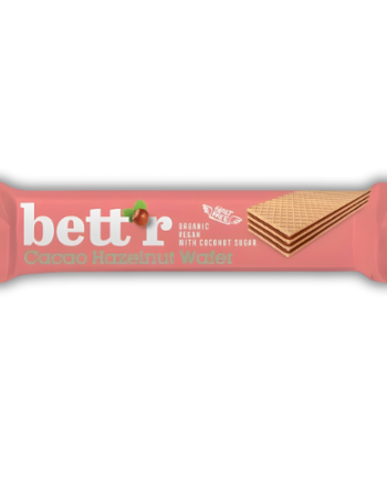Γκοφρέτα με Κρέμα Κακάο & Φουντουκιού (30g) Bett'r