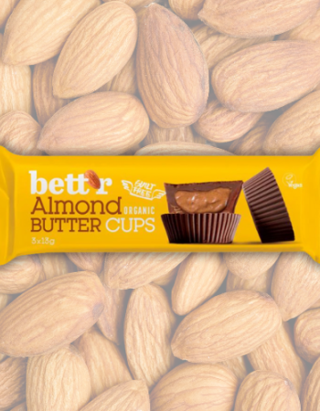 Nut Butter Cup με Πραλίνα Αμυγδάλου (39g) Bett'r