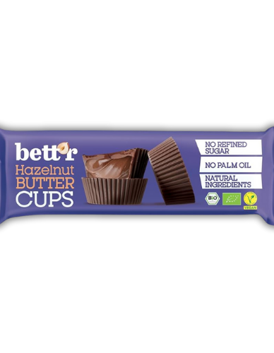 Nut Butter Cup με Πραλίνα Φουντουκιού (39g) Bett'r