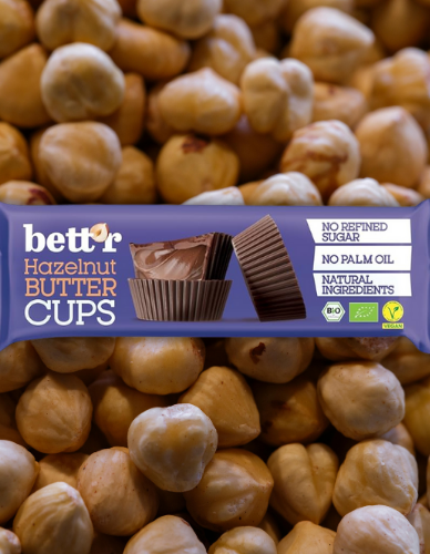 Nut Butter Cup με Πραλίνα Φουντουκιού (39g) Bett'r