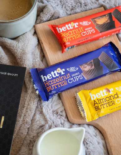 Nut Butter Cup με Πραλίνα Αμυγδάλου (39g) Bett'r