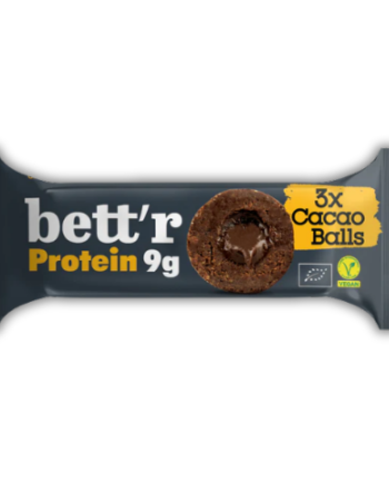 Πρωτεϊνικές Μπάλες με Γέμιση Κακάο ΧΓΛ (3x15g) Bett'r