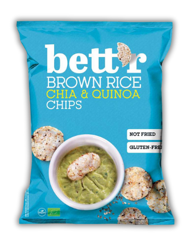 Tσιπς με Chia και Kινόα Χ/ΓΛ (60γρ) Bett'r