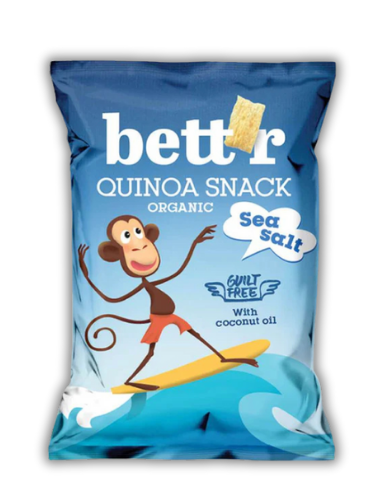 Σνακ με Κινόα με Αλάτι (50g) Bett'r