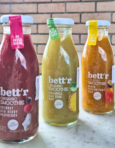 Smoothie με Σμέουρο, Acai & Καρύδα (250ml) Bett'r