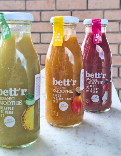Smoothie με Ανανά, Αλόη & Μέντα (250ml) Bett'r