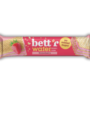 Γκοφρέτα με Κρέμα Κάσιους & Φράουλα ΧΖΧ (30g) Bett'r