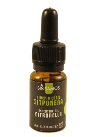 Αιθέριο Έλαιο Σιτρονέλα (10ml) BioSamos