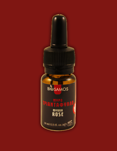 Αιθέριο Έλαιο Μύρο Τριαντάφυλλο (10ml) BioSamos