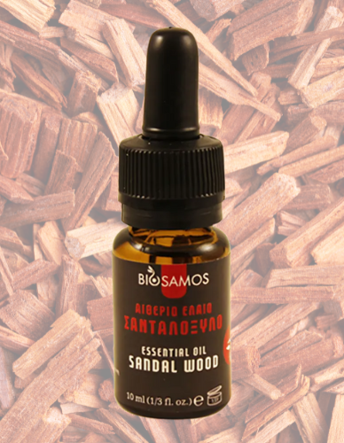 Αιθέριο Έλαιο Σανδαλόξυλο (10ml) BioSamos